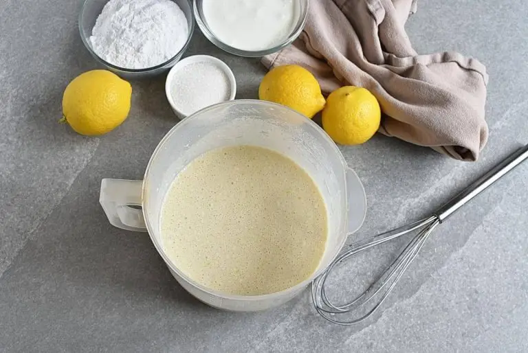 Step 2 - Lemon Drizzle Mille Crêpe Cake