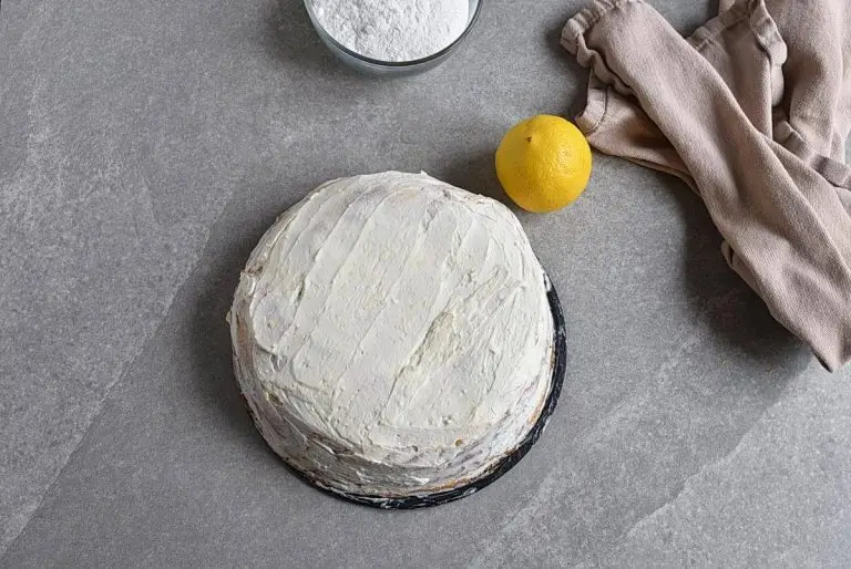 Step 6 - Lemon Drizzle Mille Crêpe Cake
