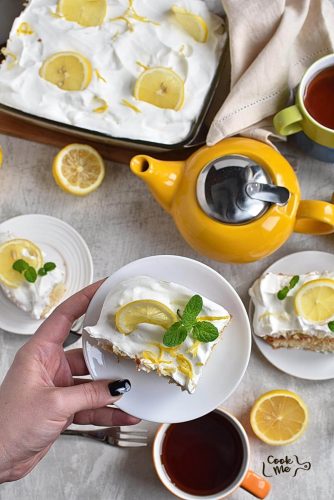 Lemon-Pineapple Poke Cake