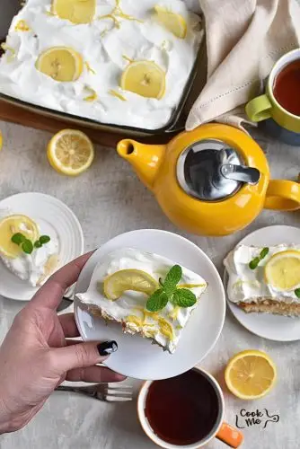 Lemon-Pineapple Poke Cake