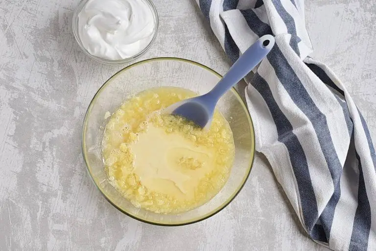 Step 6 - Lemon-Pineapple Poke Cake