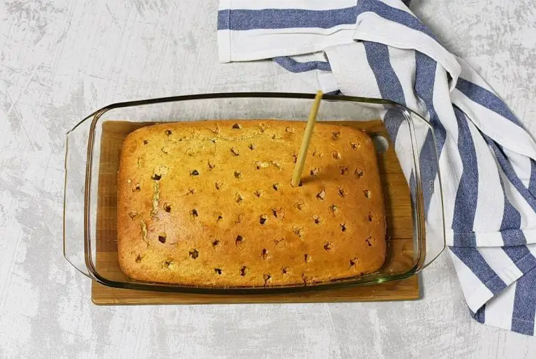 Step 5 - Lemon-Pineapple Poke Cake