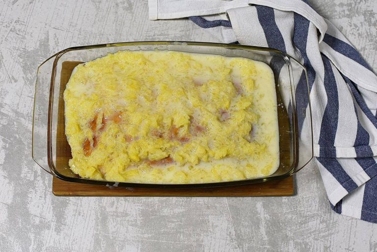 Step 7 - Lemon-Pineapple Poke Cake
