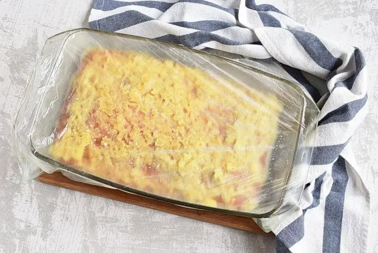 Step 8 - Lemon-Pineapple Poke Cake
