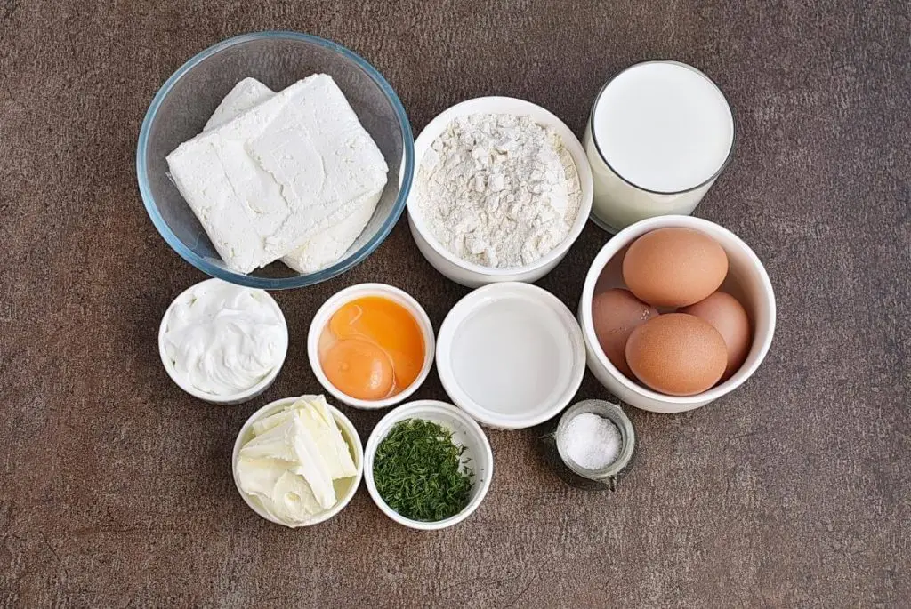 Ingredients for Nalesniki – Ukrainian Crepes