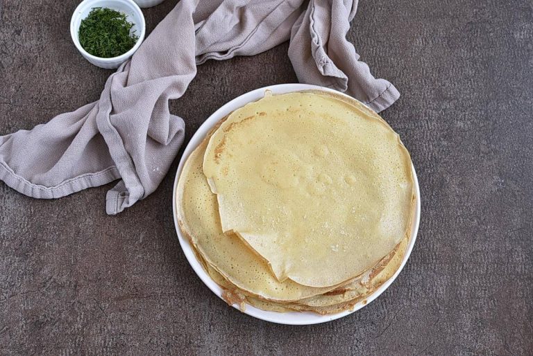 Step 4 - Nalesniki – Ukrainian Crepes