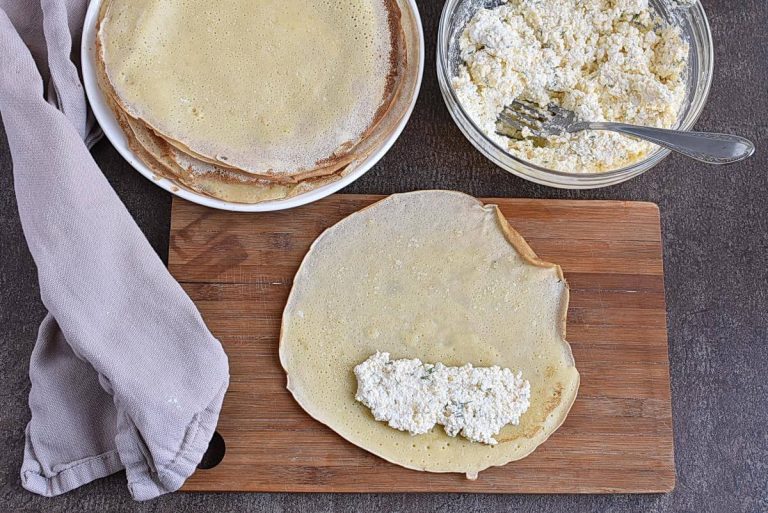 Step 8 - Nalesniki – Ukrainian Crepes