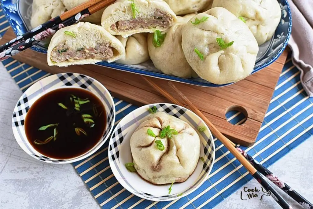 Pork and Chive Steamed Buns