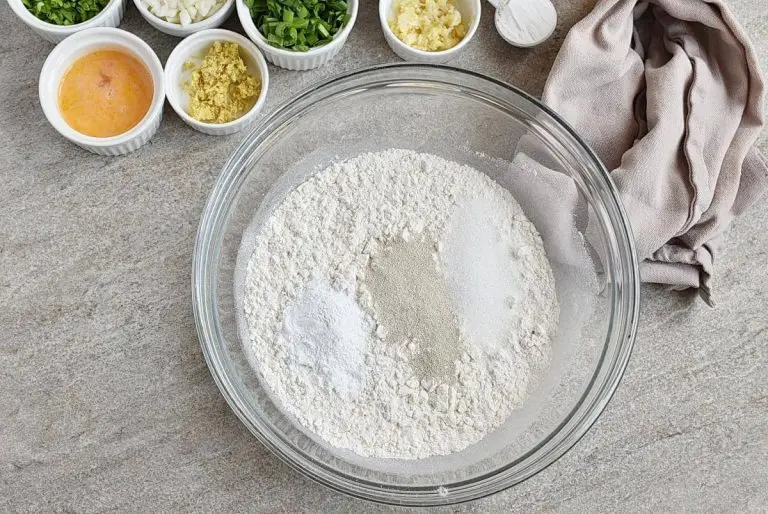 Step 1 - Pork and Chive Steamed Buns