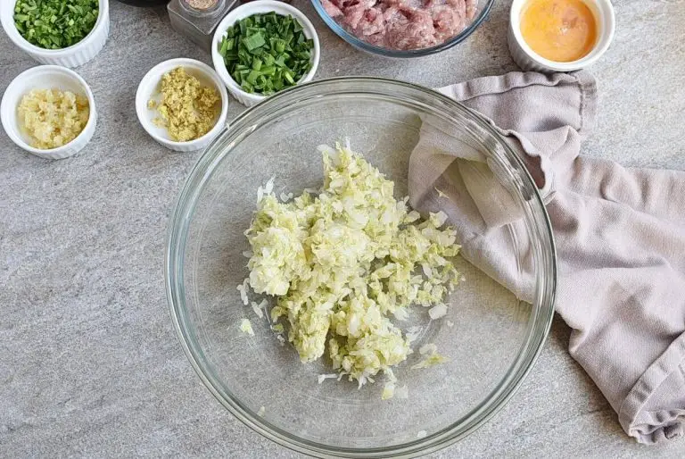 Step 6 - Pork and Chive Steamed Buns