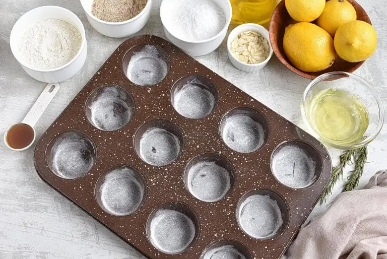 Step 1 - Rosemary & Lemon Muffins