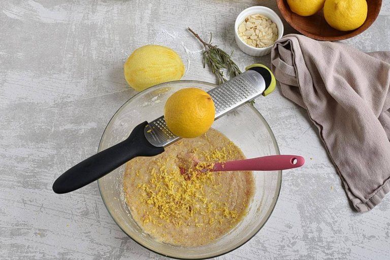 Step 6 - Rosemary & Lemon Muffins
