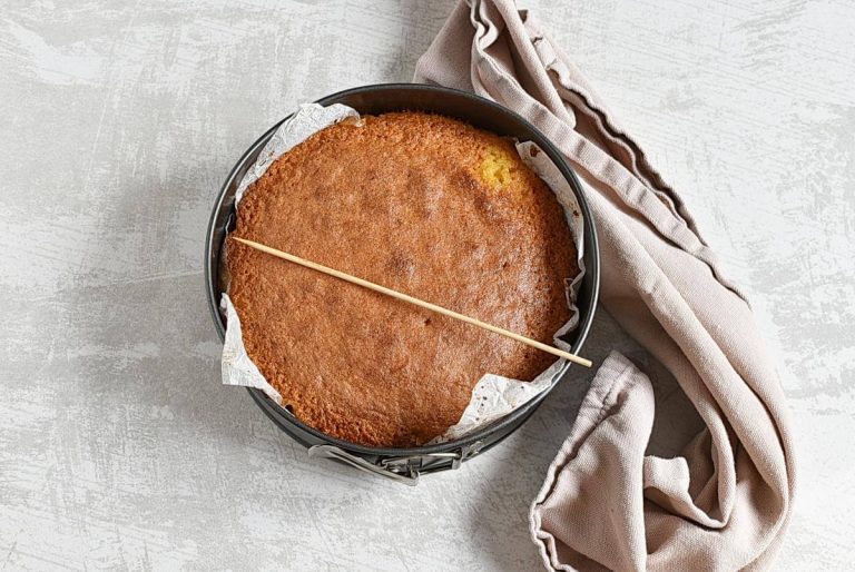 Step 9 - Sticky Orange Cake