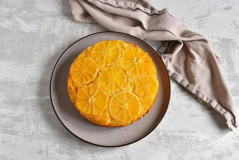 Step 10 - Sticky Orange Cake