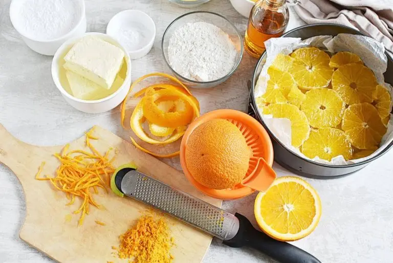 Step 4 - Sticky Orange Cake