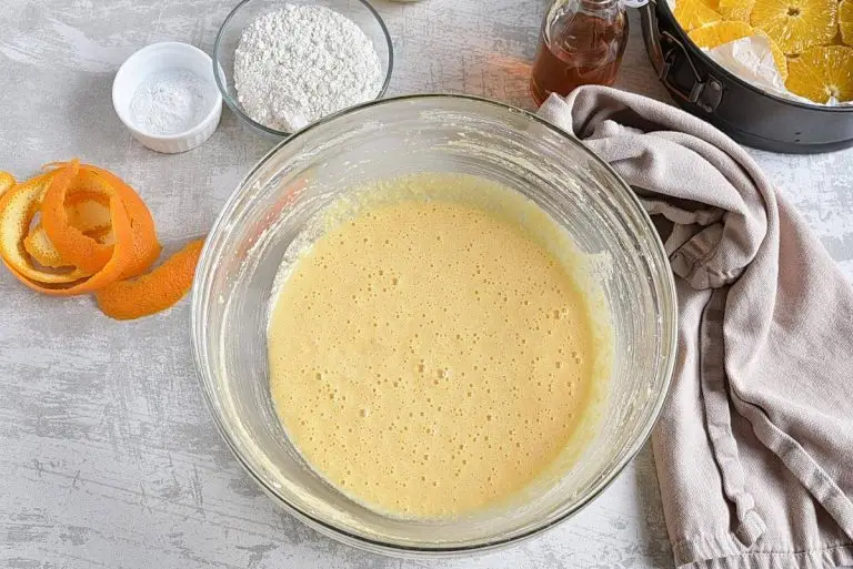 Step 6 - Sticky Orange Cake