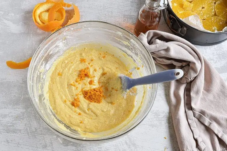 Step 7 - Sticky Orange Cake