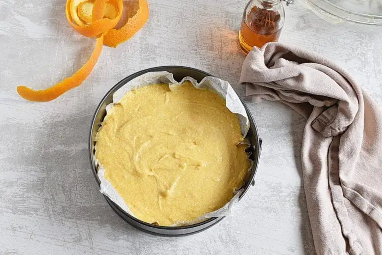 Step 8 - Sticky Orange Cake