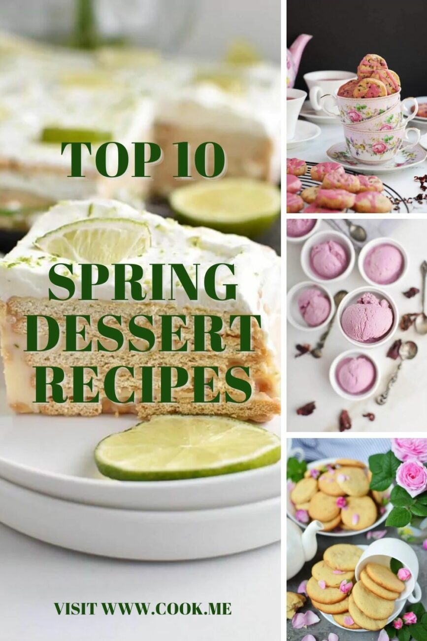 Best Spring Desserts for Entertaining
