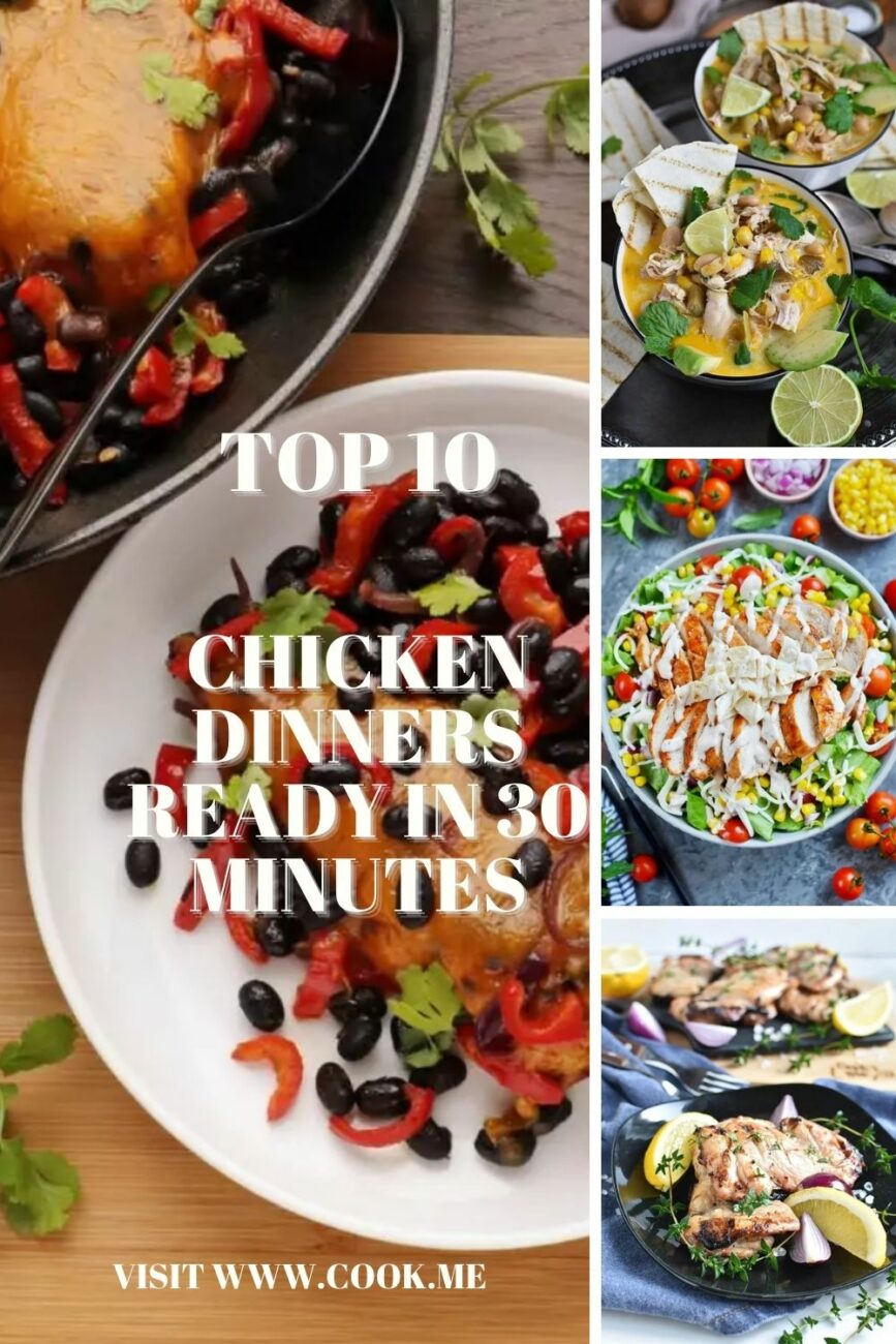30-Minute Chicken Dinner Recipes