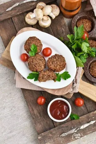 Vegetarian Mushroom “Meatloaf” Cups