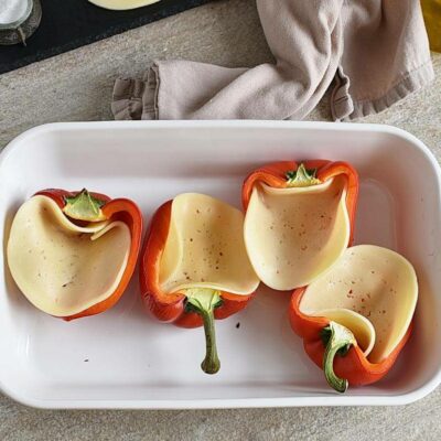 Low Carb Cheesesteak Stuffed Peppers recipe - step 5