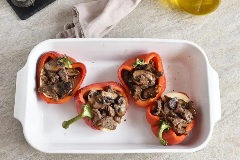 Step 5 - Low Carb Cheesesteak Stuffed Peppers