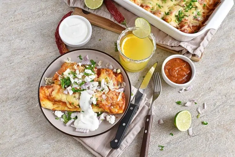 Step 7 - Easy Chicken Enchiladas