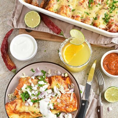 Easy Chicken Enchiladas Recipes– Homemade Easy Chicken Enchiladas Sauce– Easy Chicken Enchiladas
