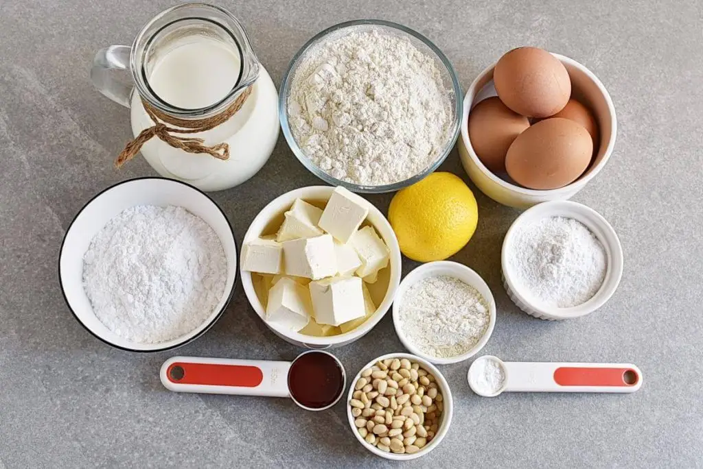 Ingredients for Italian Grandma’s Cake