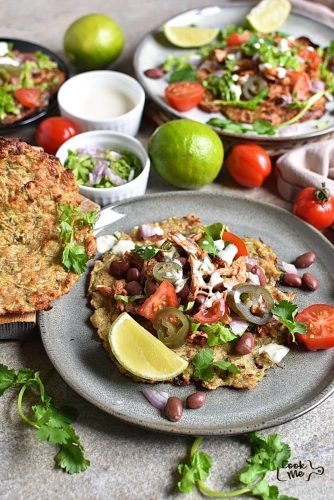 Low-Carb Zucchini Tortillas
