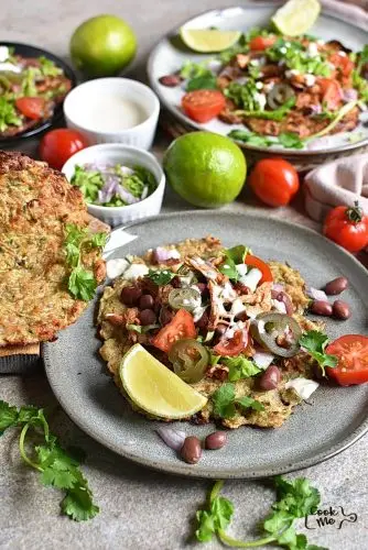 Low-Carb Zucchini Tortillas