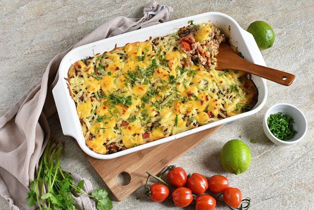 How to serve Mexican Casserole