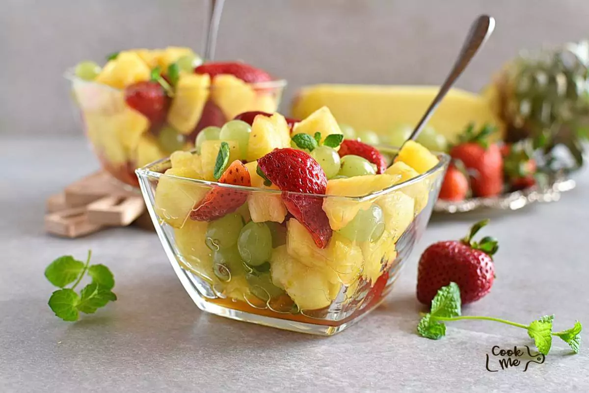 Minty Pineapple Fruit Salad