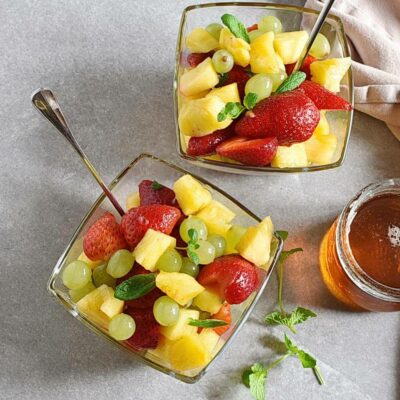 How to serve Minty Pineapple Fruit Salad