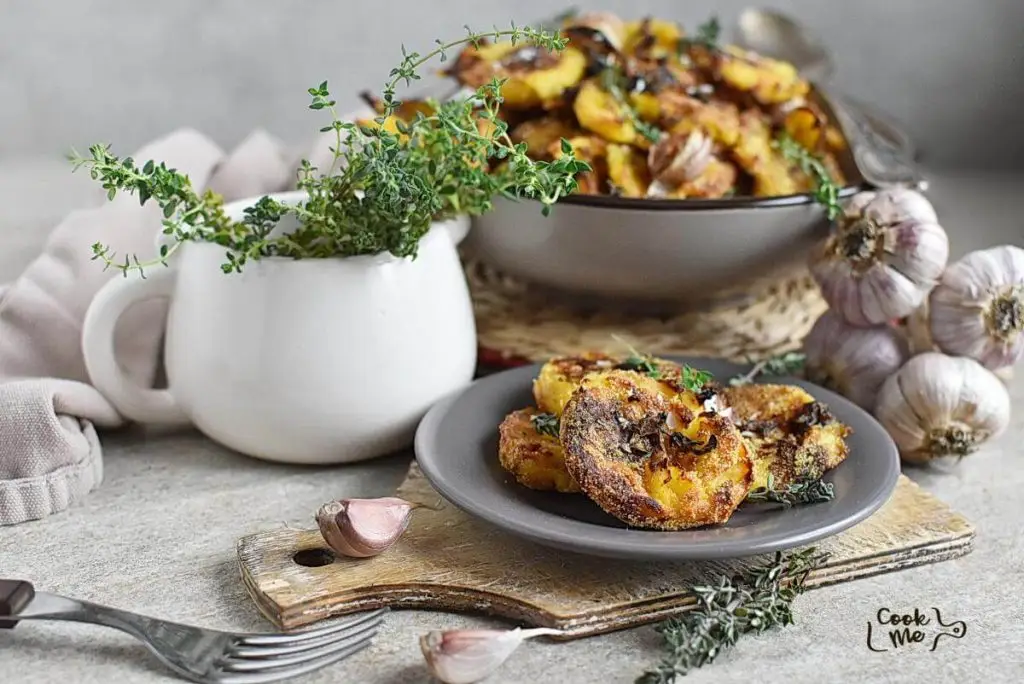 Polenta-Roasted Potatoes