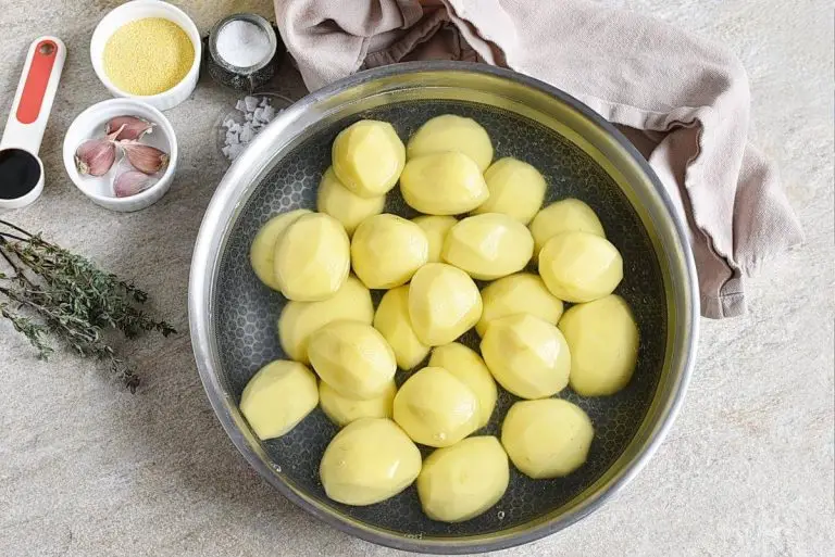 Step 2 - Polenta-Roasted Potatoes