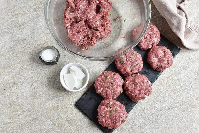 Step 2 - Low Carb Savory Herb Beef Patties