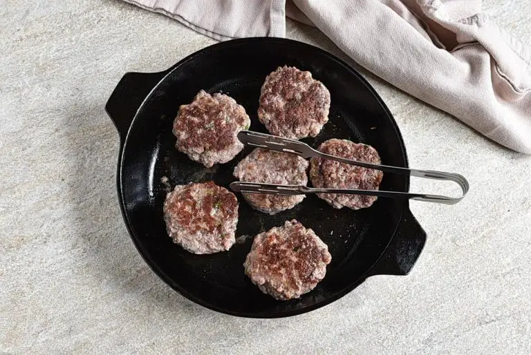 Step 3 - Low Carb Savory Herb Beef Patties