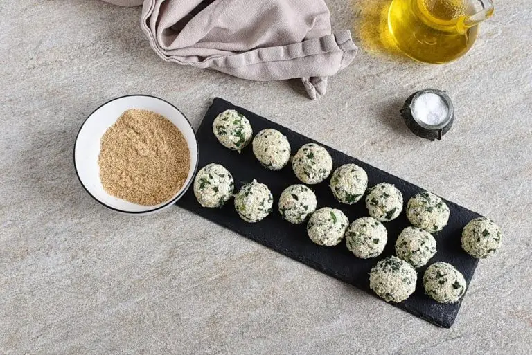 Step 10 - Spinach and Ricotta Meatballs