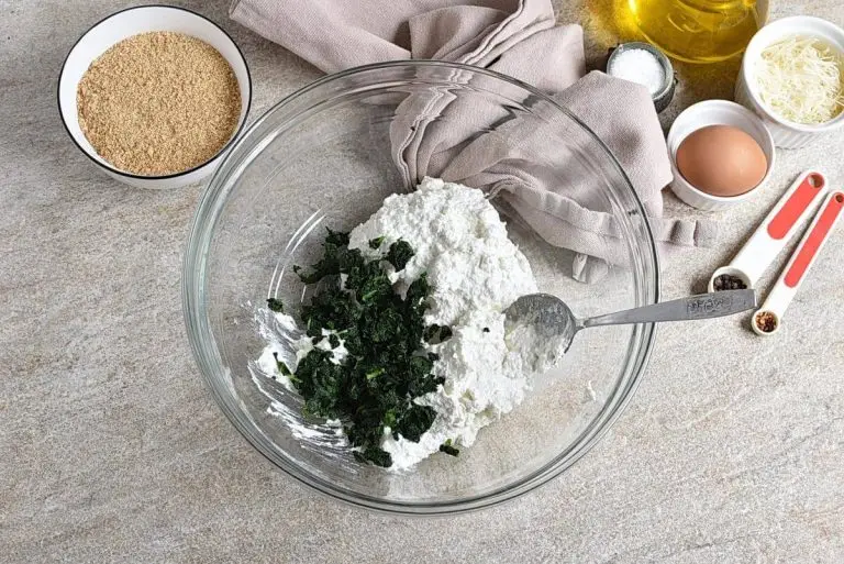 Step 7 - Spinach and Ricotta Meatballs