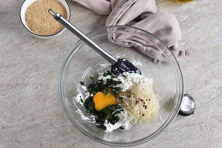 Step 8 - Spinach and Ricotta Meatballs