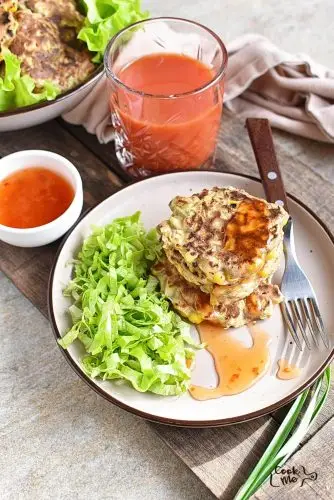 Tuna and Corn Fritters