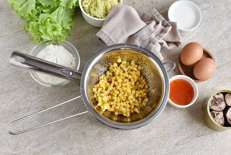 Step 1 - Tuna and Corn Fritters
