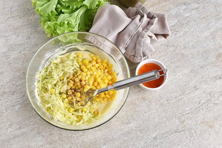 Step 4 - Tuna and Corn Fritters