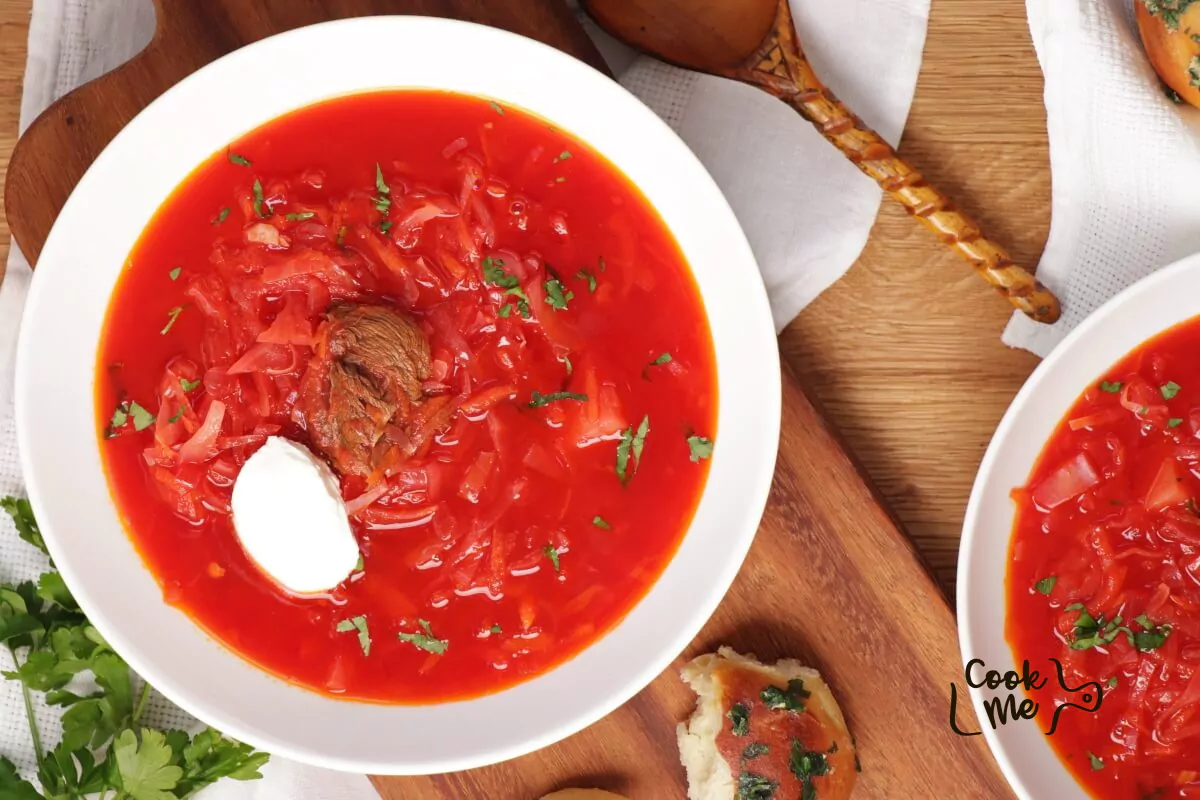 Ukrainian Borscht Recipe-Best Authentic Ukrainian Borscht Soup Recipe-Ukrainian Red Borscht-Borscht