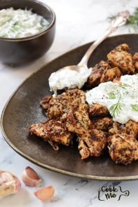 Chicken Gyros with Tzatziki