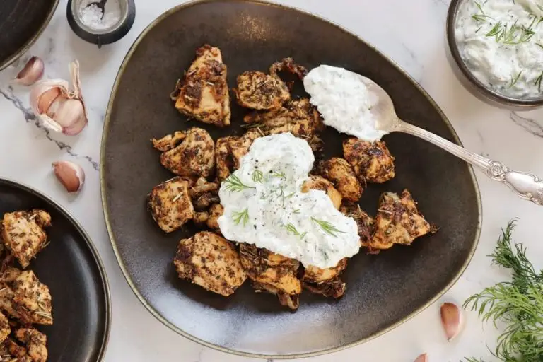 Step 7 - Chicken Gyros with Tzatziki
