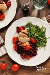 Chicken with Onion Tomato Sauce