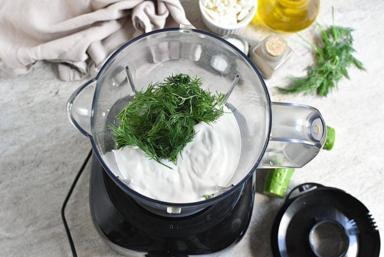 Step 2 - Chilled Cucumber, Dill and Yogurt Soup